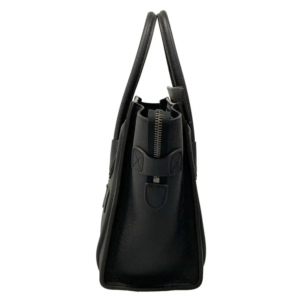 Celine Luggage Micro Shopper Handbag